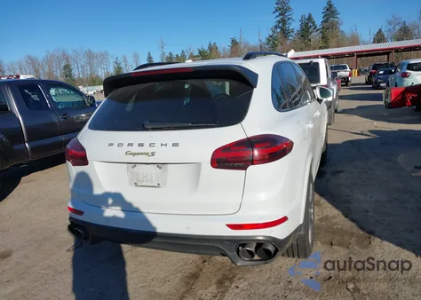 2017 Porsche Cayenne E-Hybrid S Platinum Edition from USA, damaged, VIN WP1AE2A27HLA70847